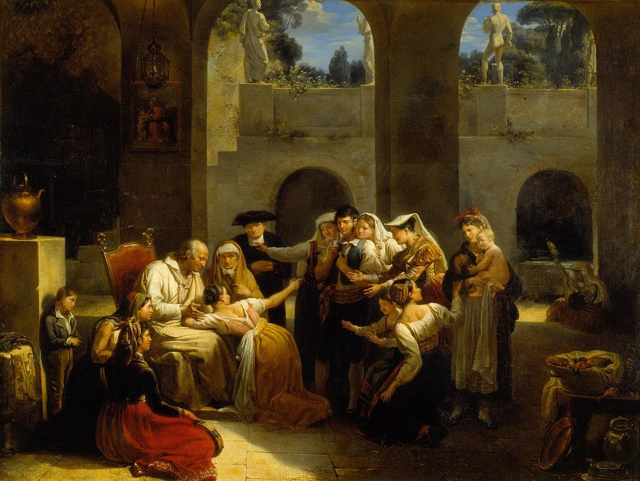 Il gioco della mano calda - Musée des beaux, arts de Tours